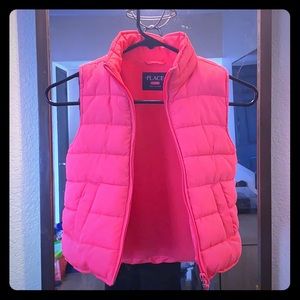 CP SIZE 5 PINK PUFFER JACKET VEST